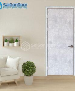 Cửa Gỗ MDF Laminate P1 van kem-MDFL-SGD