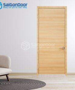 Cửa Gỗ MDF Laminate P1 van ngang-MDFL-SGD