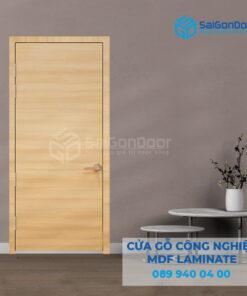 Cửa Gỗ MDF Laminate P1 van ngang-SGD