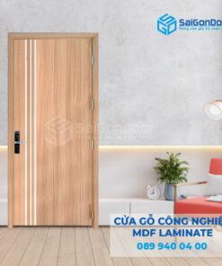 Cửa Gỗ MDF Laminate P1R3 1-SGD