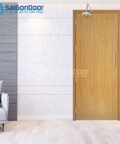 Cửa Gỗ MDF Veneer P1 Sồi-MDFV-SGD