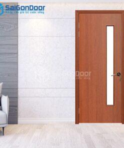 Cửa Gỗ MDF Veneer P1G1 Căm Xe-MDFV-SGD