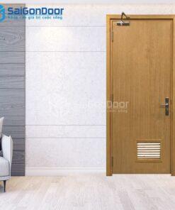 Cửa Gỗ MDF Veneer P1L1-MDFV-SGD