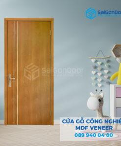 Cửa Gỗ MDF Veneer P1R2-SGD