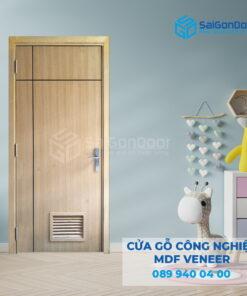 Cửa Gỗ MDF Veneer P1R2L1-SGD