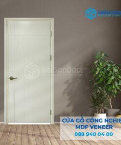 Cửa Gỗ MDF Veneer P1R4-C1 2-SGD