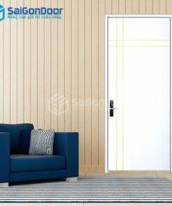 Cửa Gỗ MDF Veneer P1R4a 1-MDFV-SGD