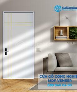 Cửa Gỗ MDF Veneer P1R4a 1-SGD