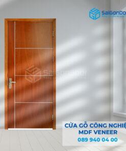 Cửa Gỗ MDF Veneer P1R4b-SGD