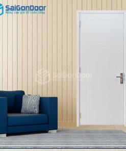 Cửa Gỗ MDF veneer P1R8-C1-MDFV-SGD
