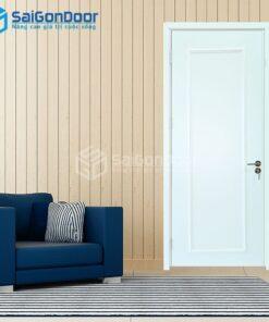 Cửa Gỗ MDF veneer 1PN-MDFV-SGD
