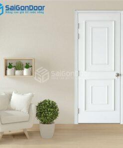 Cửa Gỗ MDF veneer O4-C1 Phào chi-MDFV-SGD