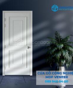 Cửa Gỗ MDF veneer O4-C1 Phào chi-SGD