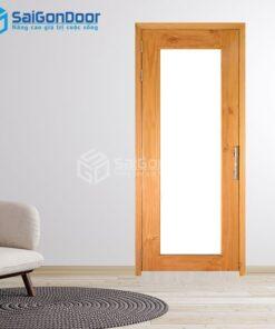 Cửa Gỗ MDF veneer o kinh-MDFV-SGD
