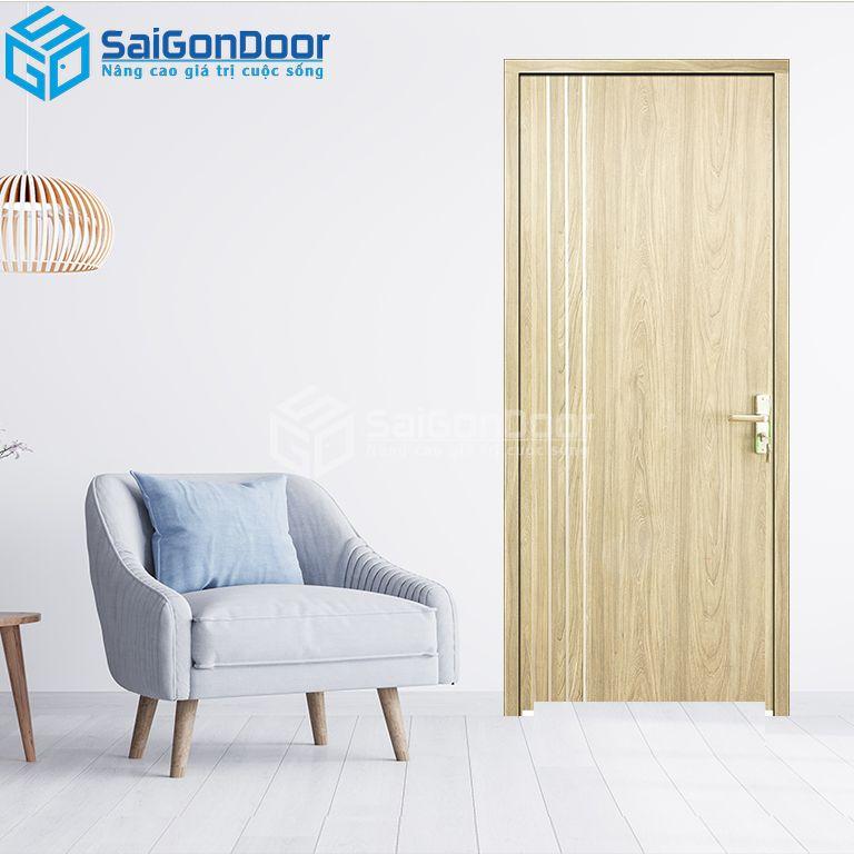 Cửa Gỗ Chống Cháy MDF Laminate P1R2 23029-a-SGD