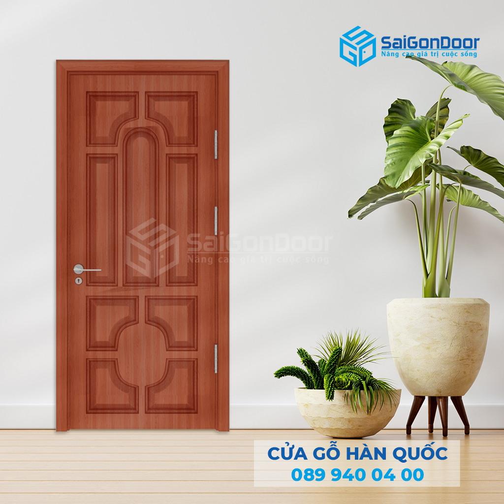 Cửa Gỗ Công Nghiệp HDF veneer 018-SGD