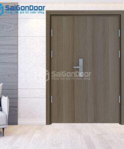 Cửa Gỗ Công Nghiệp MDF Laminate 2P111-MDFL-SGD
