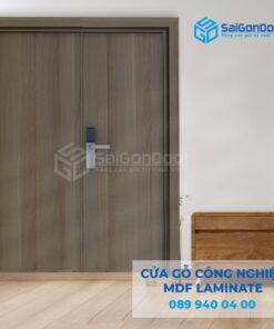 Cửa Gỗ Công Nghiệp MDF Laminate 2P111s-SGD