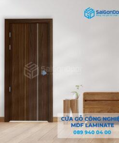Cửa Gỗ Công Nghiệp MDF Laminate P1R111-SGD