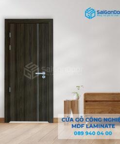 Cửa Gỗ Công Nghiệp MDF Laminate P1R11S-SGD