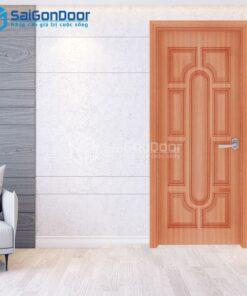 Cửa Gỗ Công Nghiệp SGD 019 sapele 2-HDFV-SGD_1