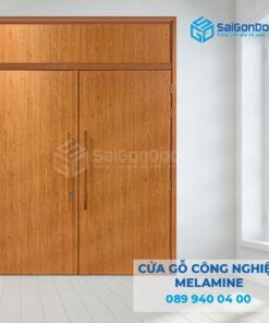Cửa Gỗ Công Nghiệp SGD Melamine P2 Fix-SGD