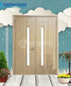 Cửa Nhựa Composite 2 canh 2-CP-SGD