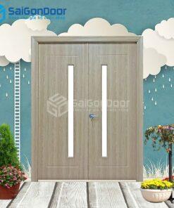 Cửa Nhựa Composite 2 canh-CP-SGD
