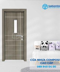 Cửa Nhựa Composite SGD 26CSG1-SGD