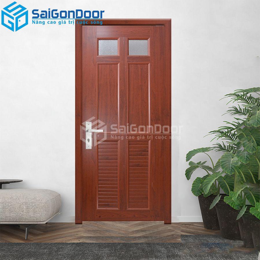 Cửa Nhựa Giả Gỗ Đài Loan YB-46-DL-SGD