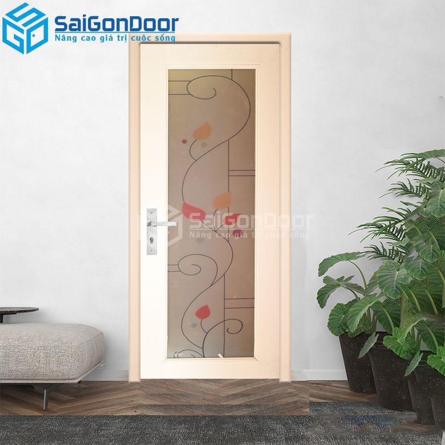 Cửa Nhựa Giả Gỗ Đài Loan YW-80-DL-SGD