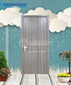 Cửa Nhựa Gỗ Composite P1R4B-CP-SGD