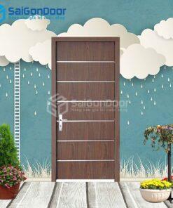 Cửa Nhựa Gỗ Composite P1R6-CP-SGD
