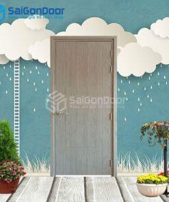 Cửa Nhựa Gỗ Composite P1R6A-CP-SGD
