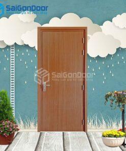 Cửa Nhựa Gỗ Composite P1R8-CP-SGD
