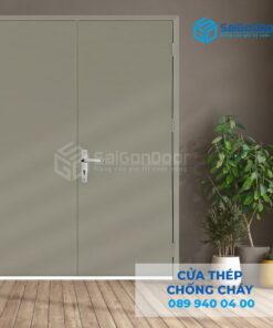 Cửa Thép Chống Cháy 2P1-SGD