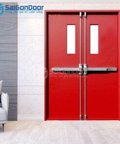 Cửa Thép Chống Cháy 2P1R2G2-a-SGD