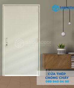 Cửa Thép Chống Cháy P1 xam 2-SGD