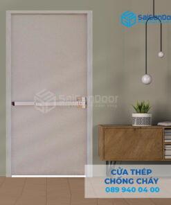 Cửa Thép Chống Cháy P1 xam thanh thoat hiem-SGD