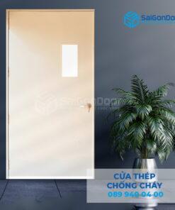Cửa Thép Chống Cháy P1G1 kinh Chống Cháy-SGD