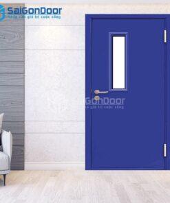 Cửa Thép Chống Cháy P1G1 xanh duong-a-SGD