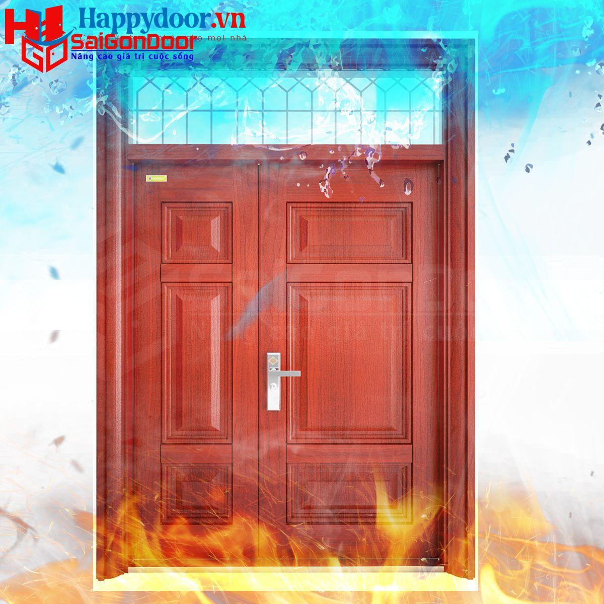Sử dụng cửa thép vân gỗ tại SaiGonDoor cho chất lượng tốt, đảm bảo đúng tiêu chuẩn kỹ thuật cần thiết
