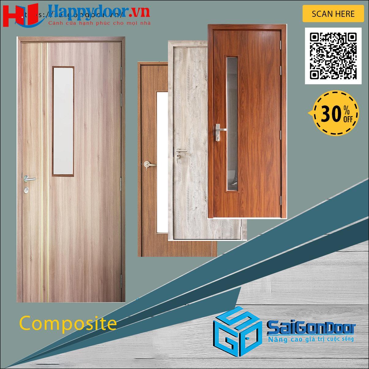 Cửa nhựa composite - cửa nhựa nhà vệ sinh đẹp