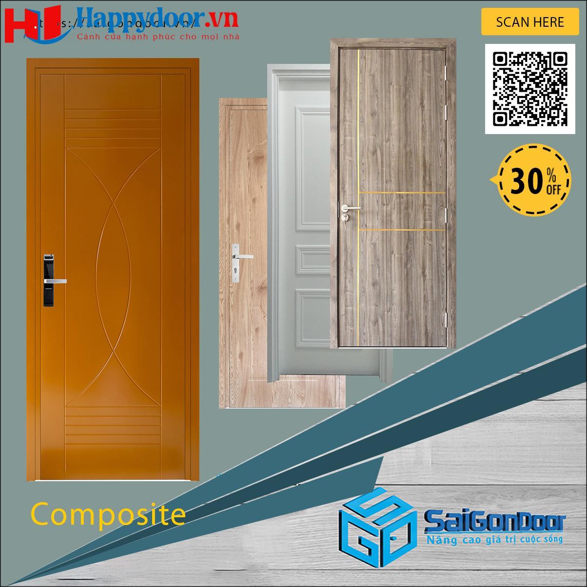 Cửa nhựa composite - cửa nhựa nhà vệ sinh đẹp
