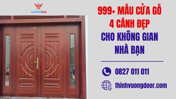 999+ Mẫu Cửa Gỗ 4 Cánh Đẹp Cho Không Gian Nhà Bạn
