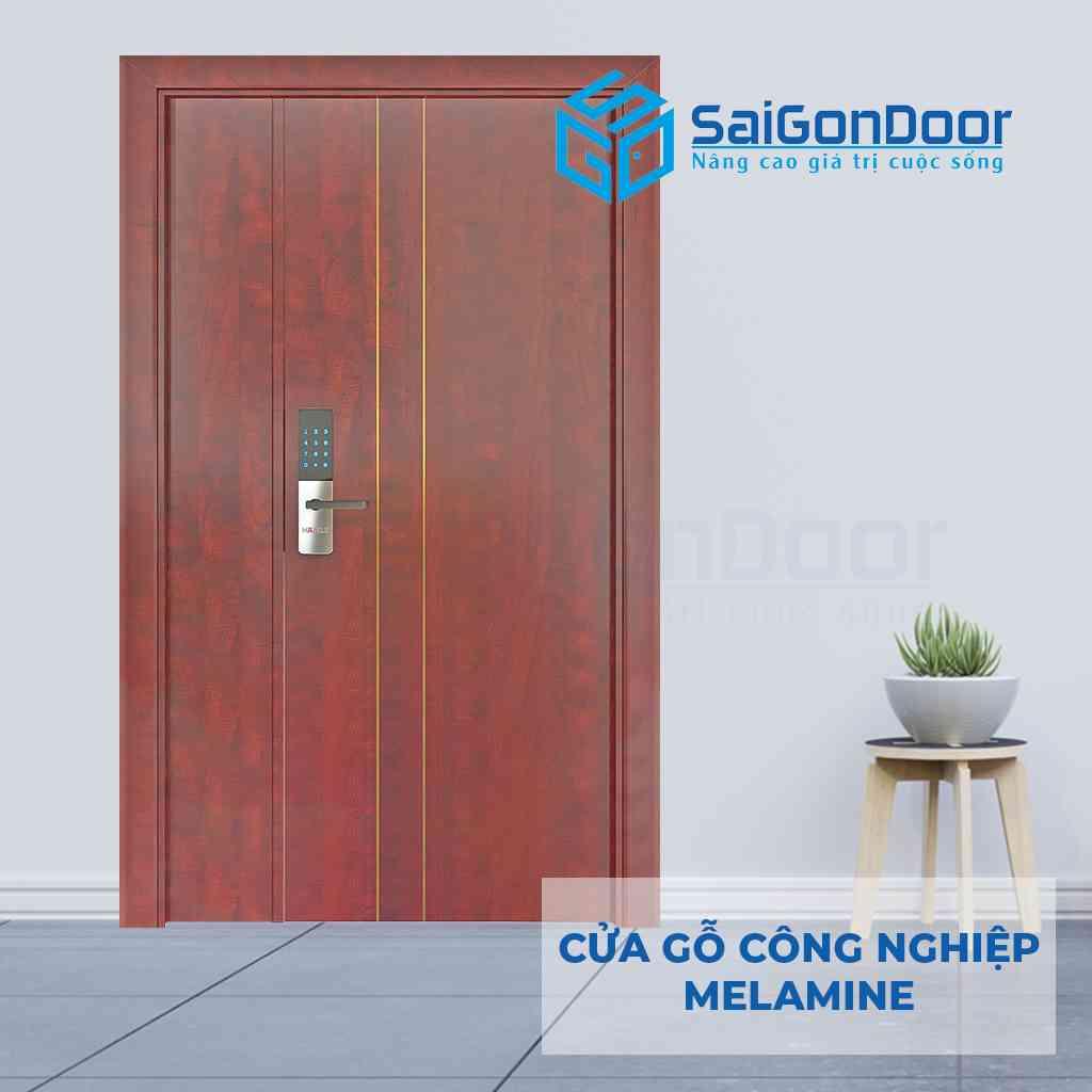 Cửa gỗ công nghiệp với nhiều kiểu dáng lẫn màu sắc đa dạng