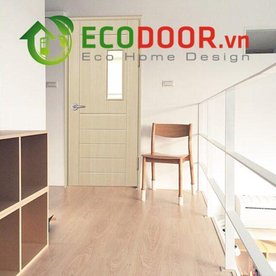 Cửa nhựa ABS Hàn Quốc có ô kính