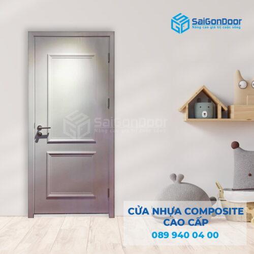 Cửa nhựa Composite 2PN trang-SGD