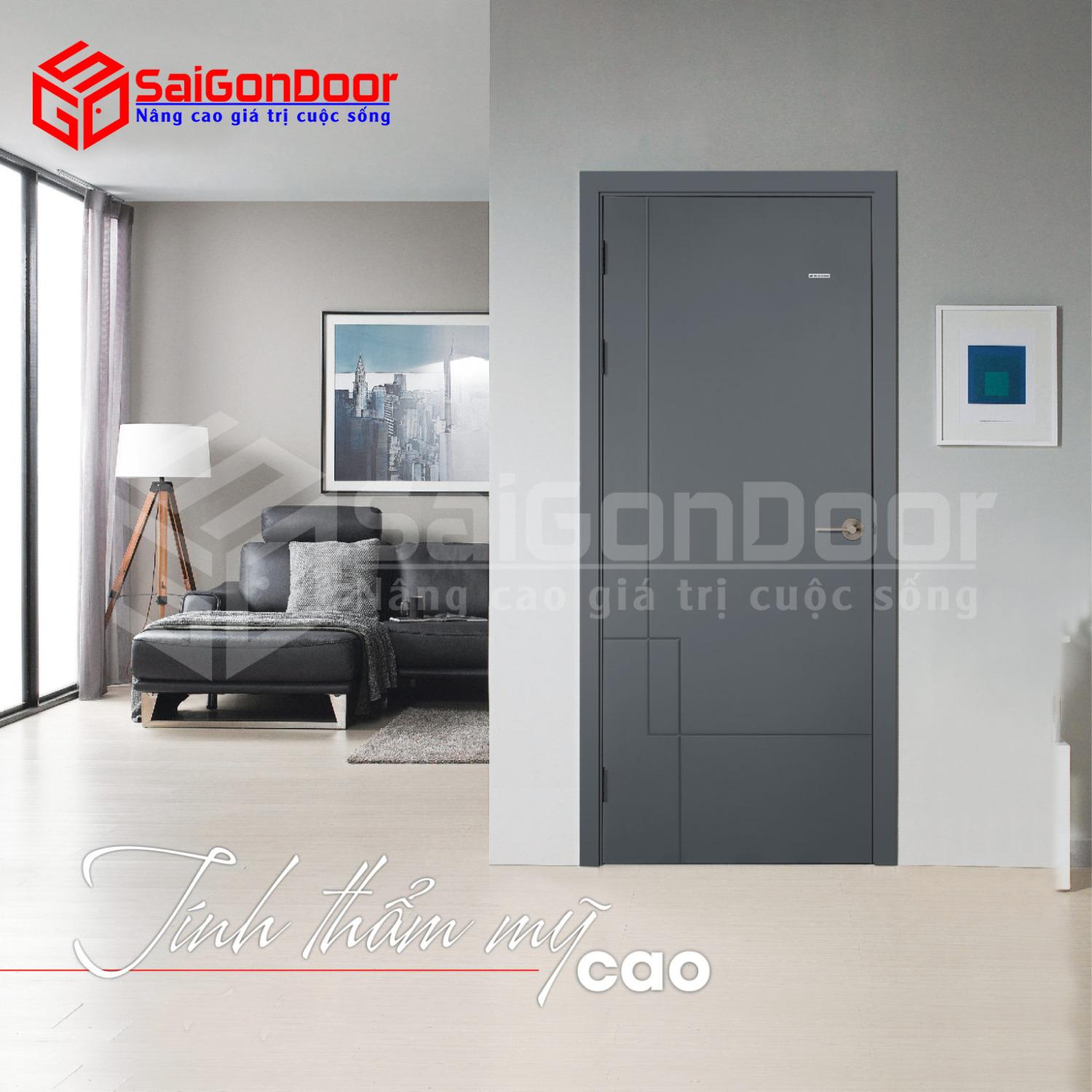 Cửa nhựa Hàn Quốc có tính thẩm mỹ cao với nhiều kiểu dáng và hoạ tiết màu sắc đa dạng