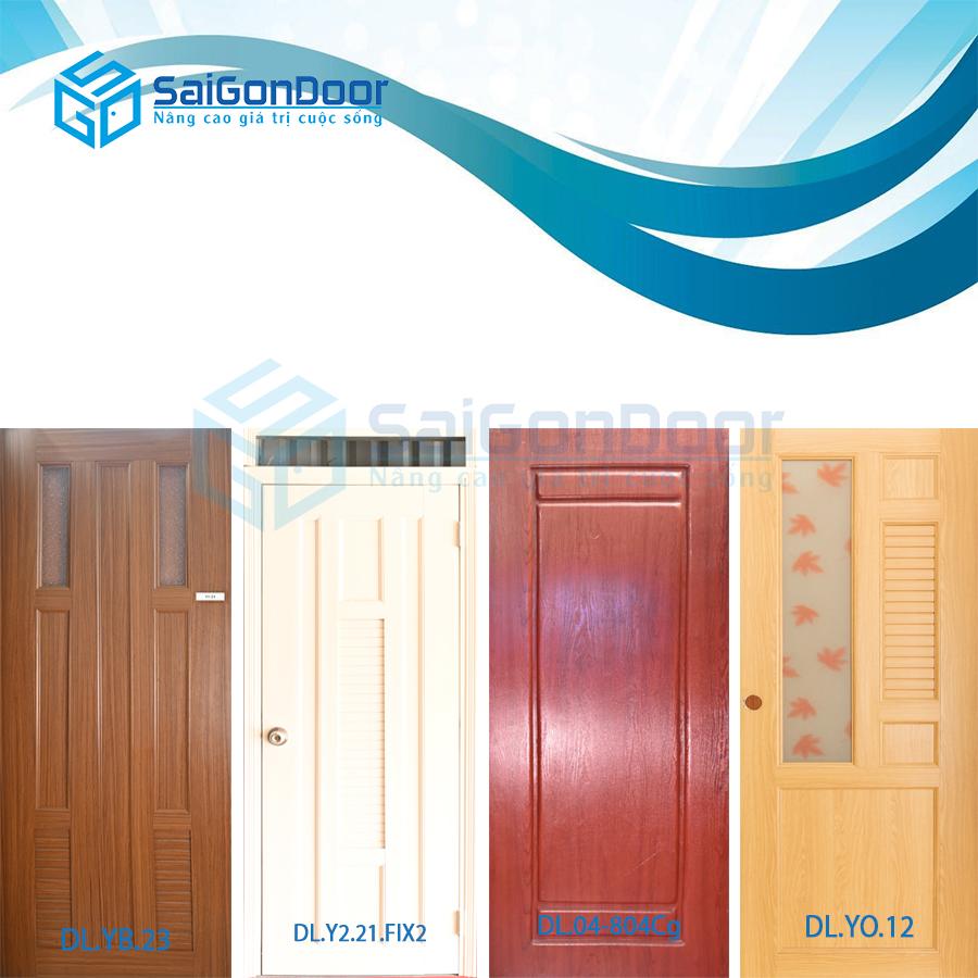 Cửa nhựa PVC ghép thanh giá rẻ
